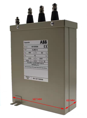 ABB电力电容器CLMD33/30KVAR 400V 50Hz 电力补偿无功率电抗器