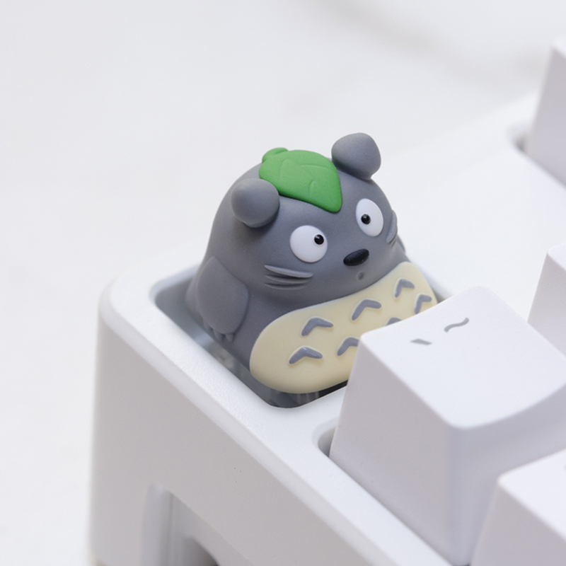 龙猫键帽宫崎骏树脂键帽龙猫立体键帽机械键盘键帽二次元键帽单个