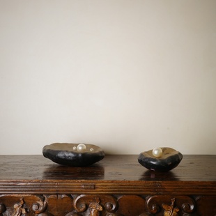 十境OTlife进口艺术金属置物托盘陈设空间酒店会所样板间装饰摆件