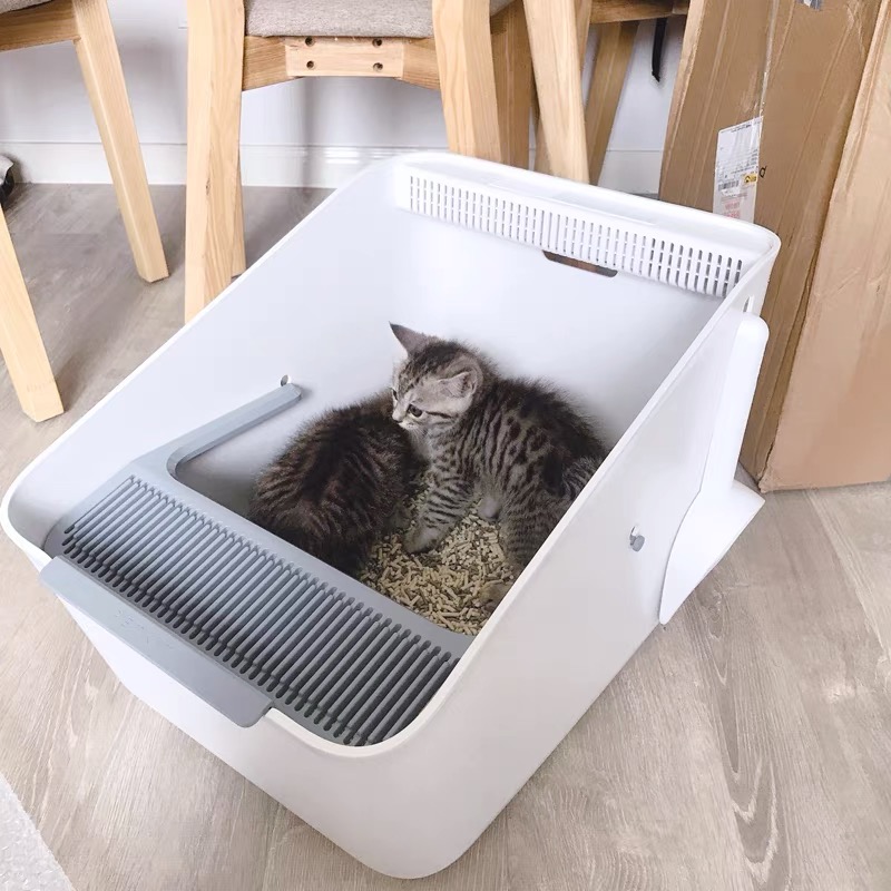 小佩PETKIT感应式净味猫厕所特大号猫砂盆防外溅猫咪用品全套除臭