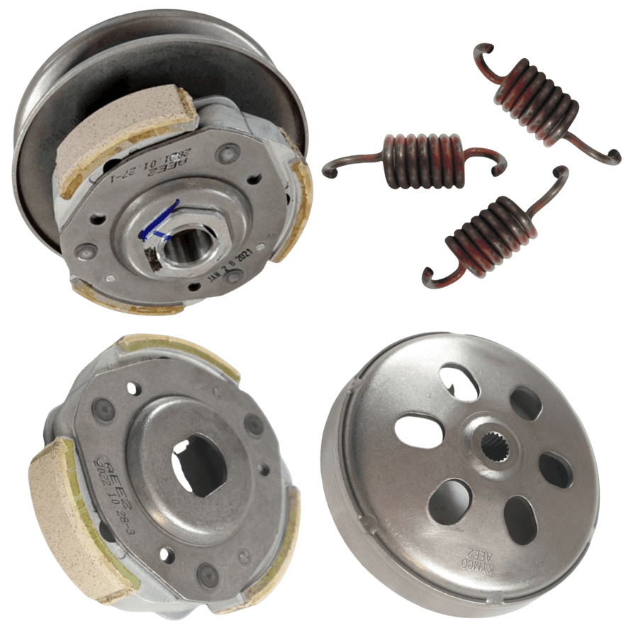 光阳摩托CK175T-10 KRV180皮带轮离合器小弹簧甩块碗公