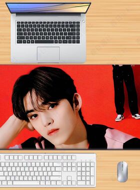 S.COUPS崔胜澈鼠标垫kpop次团周边同款超大号键盘垫桌垫腕垫子diy