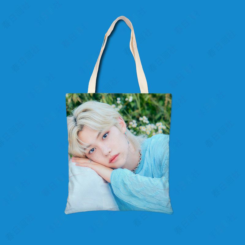 迷团Felix帆布袋skz李龙馥周边