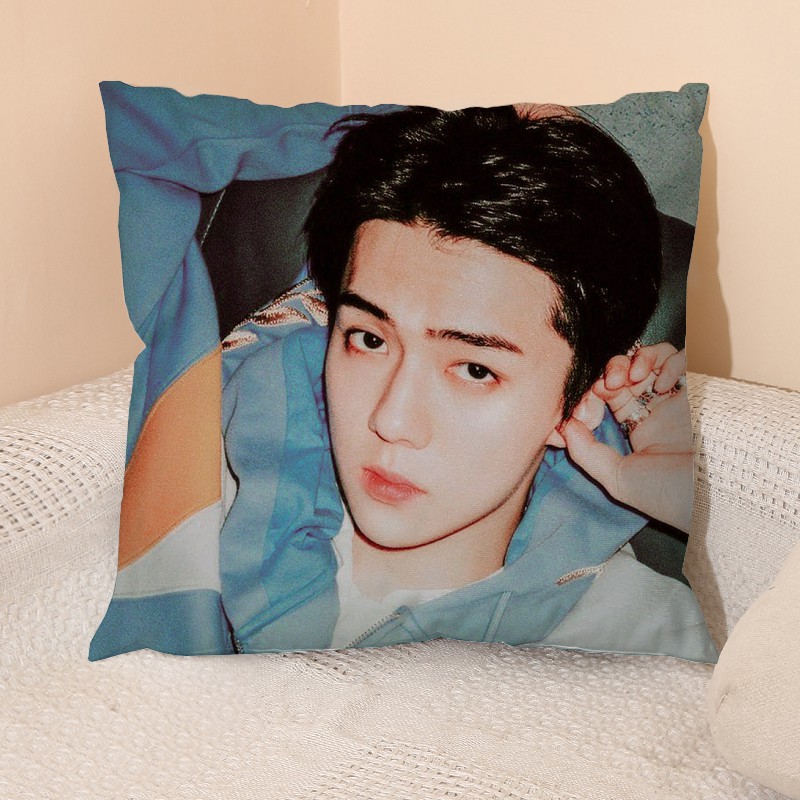 吴世勋方形抱枕EXO周边SEHUN