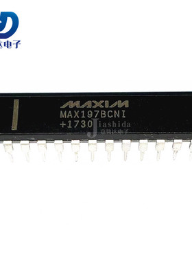 MAX197BCNI+ MAX197BCNI MAX197 模数转换器-ADC DIP-28 全新