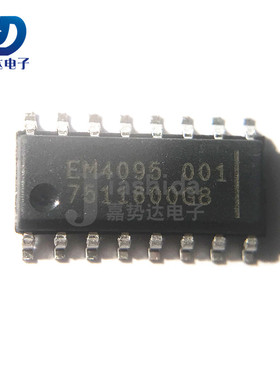EM4095 EM4095HMSO16A SOP-16 射频收发器门锁读卡器IC 全新