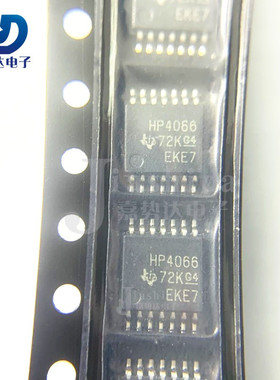 CD74HC4066PWR CD74HC4066 丝印: HP4066 模拟开关 TSSOP14 全新