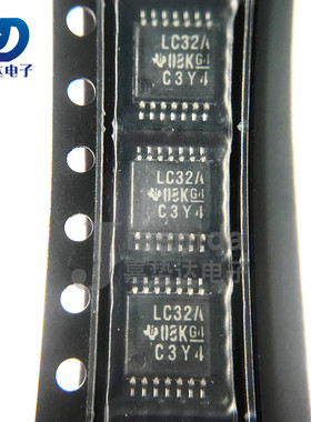SN74LVC32APWR 丝印:LC32A 逻辑门芯片 TSSOP14 全新