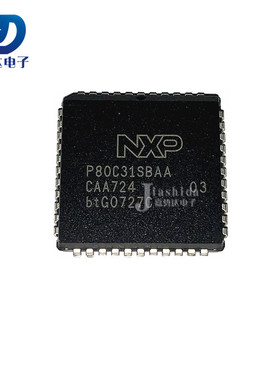 P80C31SBAA ARM微控制器芯片 PLCC44 全新