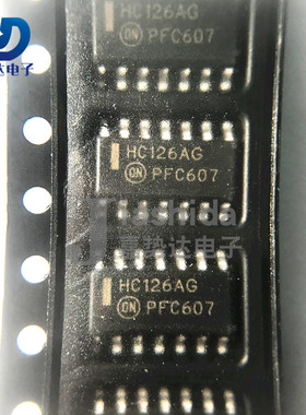 MC74HC126ADR2G HC126AG 逻辑器芯片 贴片SOP14 全新
