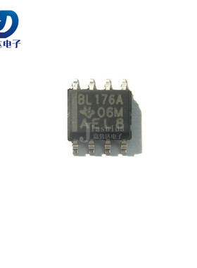 SN65LBC176ADR 丝印：BL176A SOP8 RS-485接口IC芯片 全新