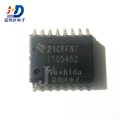 ISO5452DW 丝印：ISO5452 门驱动器 IC芯片 SOIC-16 全新