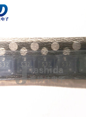 FP1A3M-T1B FP1A3M 丝印：S32 贴片三极管 SOT-23 全新