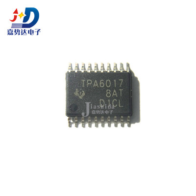 TPA6017A2PWPR 丝印：TPA6017  音频放大器芯片 HTSSOP-20 全新