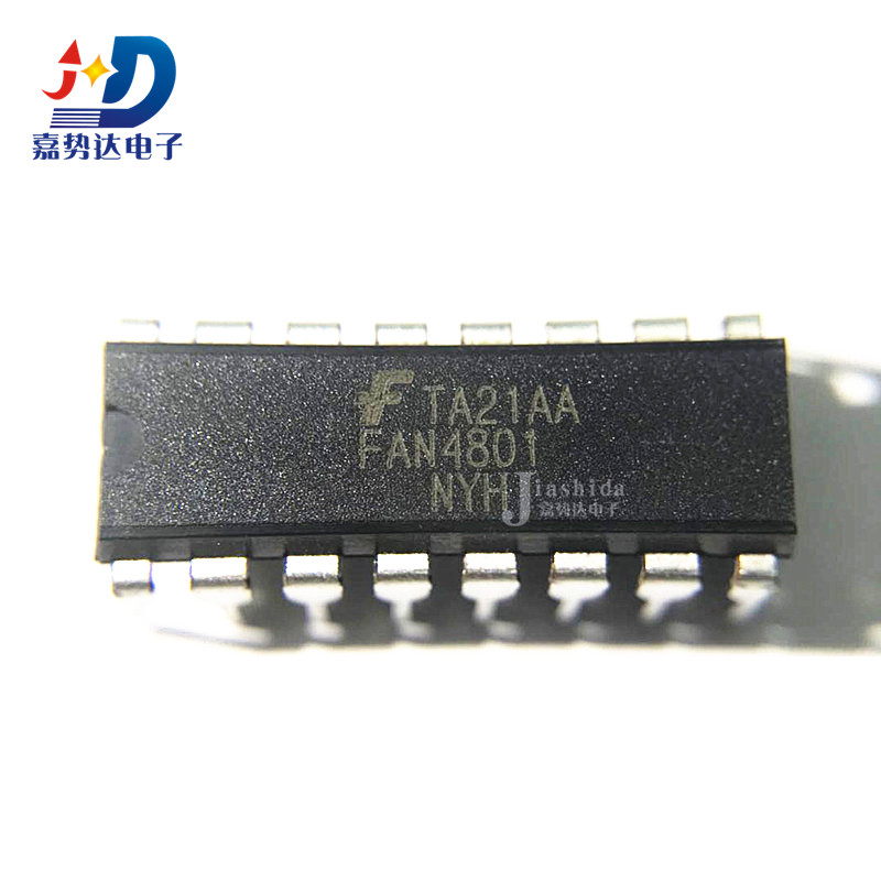 FAN4801SNY FAN4801FNY AC-DC控制器和稳压器组合 DIP-16 全新