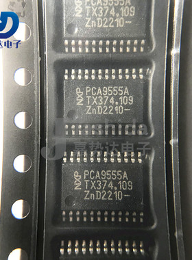 PCA9555APW,118 PCA9555A I/O扩展器端口芯片 TSSOP-24 全新