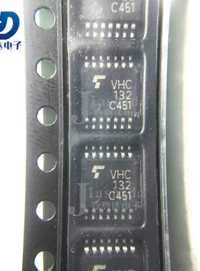 TC74VHC132FT 丝印：VHC132 逻辑门芯片 贴片TSSOP14 全新