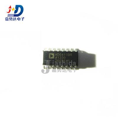 ADG411BRZ ADG411BR 模拟开关IC芯片 SOP-16 全新