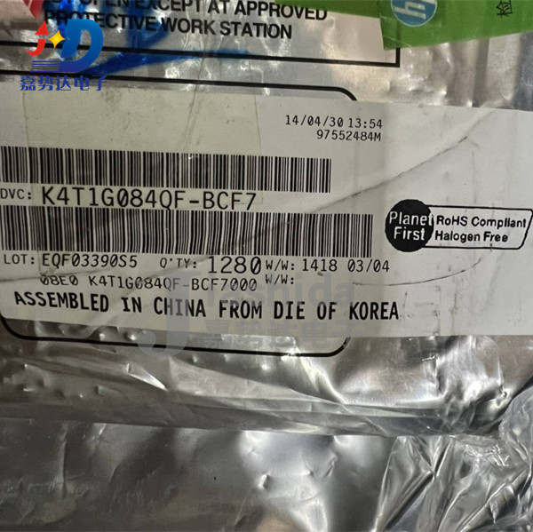 K4T1G084QF-BCE7 存取存储器DDR SDRAM FBGA60 全新