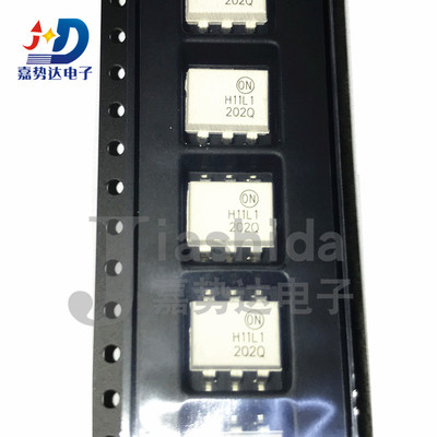 H11L1SR2M H11L1M 丝印：H11L1 光耦-逻辑输出 SOP6/DIP6 全新