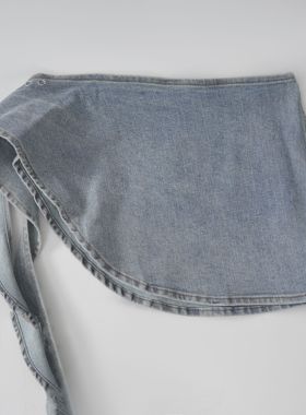 【蜜蜜家】玉桂融雪 欧美辣妹显瘦修身休闲时尚屁帘 25/W005