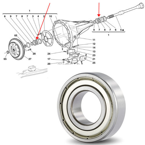 法拉利加州458变速箱轴承全新