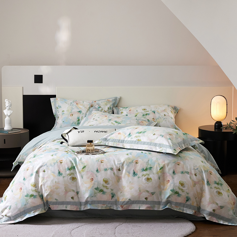 全棉磨毛加厚四件套纯棉保暖