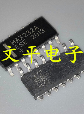 全新MAX232AESE MAX232A SOP-16贴片 RS-232 收发器IC芯片 10个