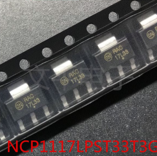 全新 NCP1117LPST33T3G 丝印 17L33 SOT223  直拍10个