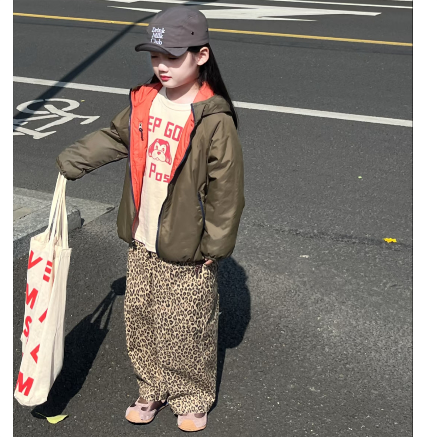 韩版童装秋冬新款男女童小众个性纯色连帽双面可穿休闲夹克外套潮