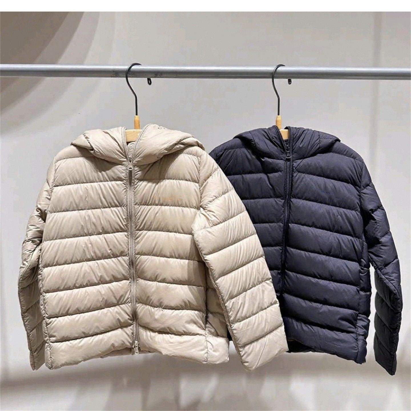 童装定制冬新款男女童个性连帽羽绒服时尚百搭纯色休闲保暖外套潮