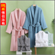 星级酒店纯棉浴袍六层纱布吸水速干浴衣成人情侣款 休闲家居服睡袍