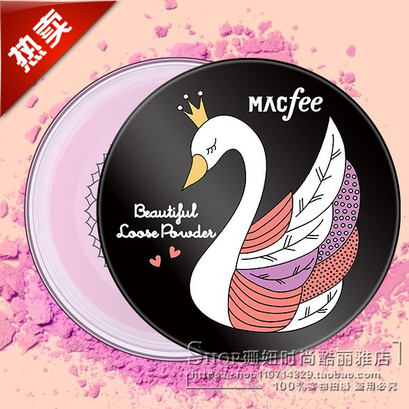 热卖中网红macfee玛蔻霏小天鹅明星定妆散粉控油持久遮瑕提亮肤色|msdalam kategori Alat solek/minyak wangi/kecantikan, serbuk/serbuk longgar - dari Buy2taobao.com untuk memberikan perkhidmatan ejen Taobao profesional membeli