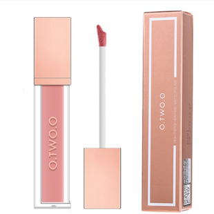 热卖 高阶浓雾哑光不沾杯唇釉丝绒哑光唇泥不易掉色唇彩 中O.TWO.O