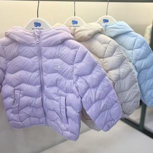 les enphants丽婴房专柜正品25冬鸭绒防风保暖轻羽绒服A2I3001501
