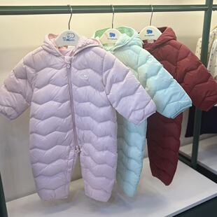 les enphants丽婴房25冬新品男女童连体羽绒服外出服A2I3001503