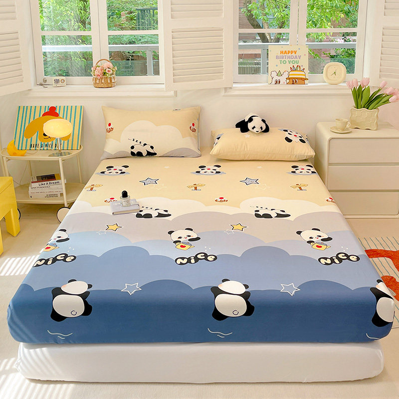 全棉床笠单件100纯棉宿舍床罩全包180cmx200cm床垫保护套2026新款