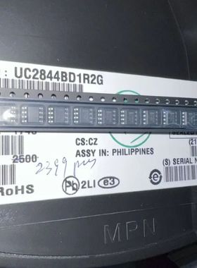 UC2844BD1R2G 开关控制器 封装SOP8  全新原装IC