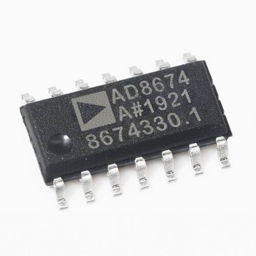 AD8674ARZ AD8674A SOP14全AD原装 精密四运算放大器芯片