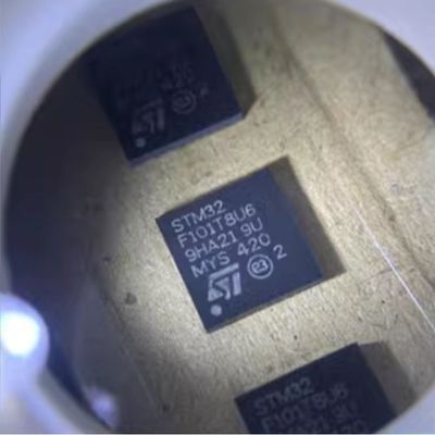 原厂供应 STM32F101T8U6 ARM微控制器 - MCU 封装QFN36 全新原装