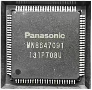 MN8647091 MN864709 MNB647091 封装QFP-100 图像处理IC