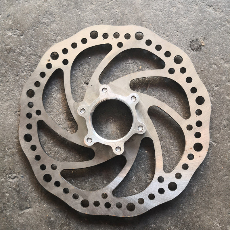 代驾折叠电动车配件涨刹螺纹英制m35法兰160盘2.0厚