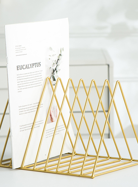 铁艺柜子创意办公室书架桌面装饰