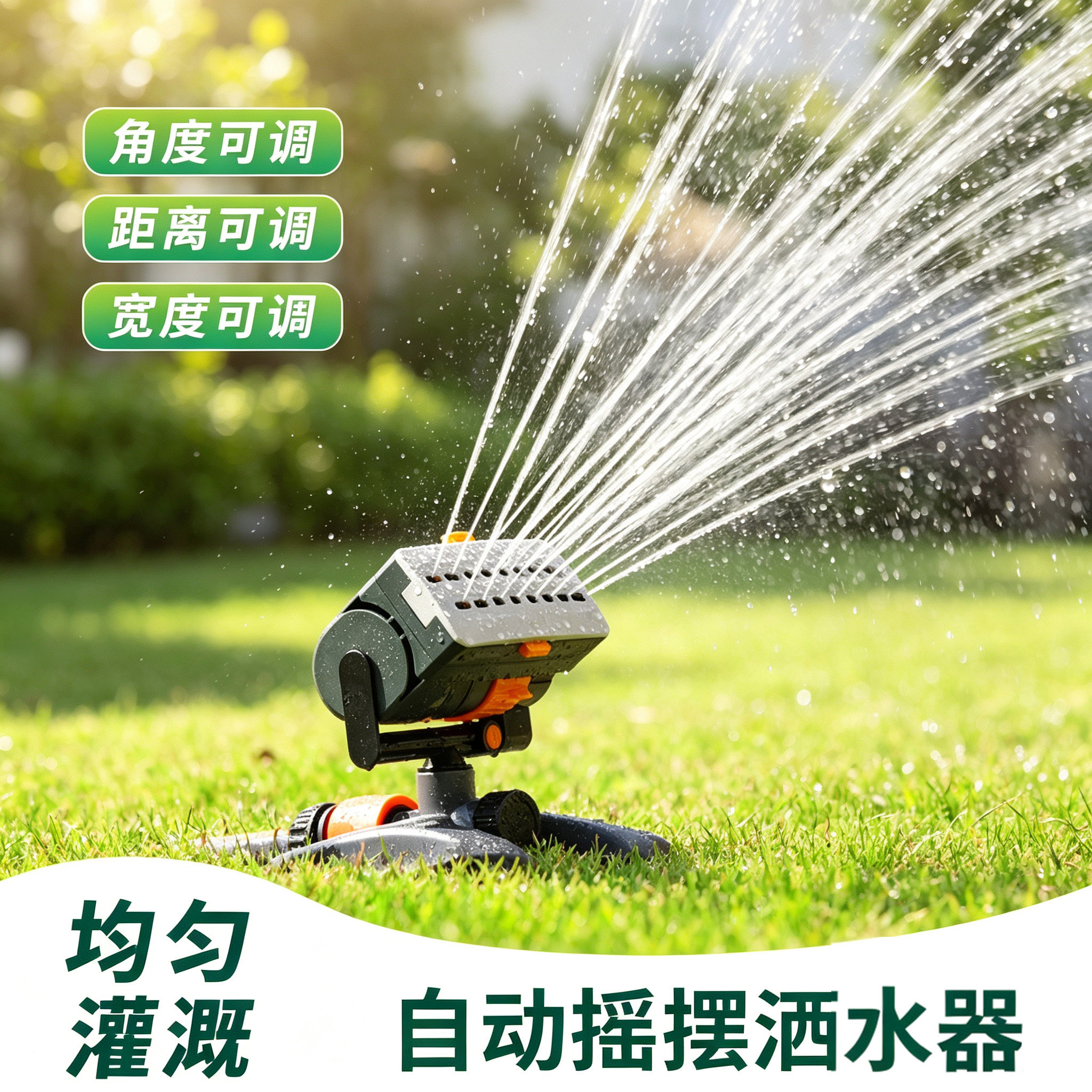 弘晨可调摇摆自动灌溉喷头