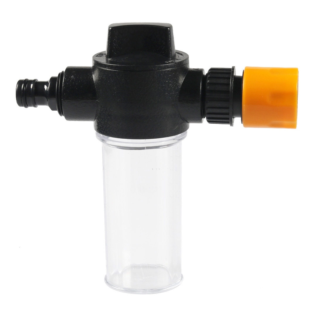 弘晨家用施肥神器洗车喷头ABS透明泡沫壶接头套装水枪水管浇花洒