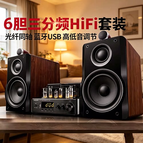HIFI发烧级组合书架音箱