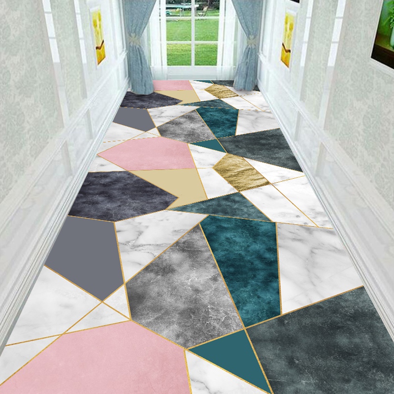 宾馆走廊满铺地毯客厅茶几垫现代简约家用玄关入户门垫楼梯毯地垫