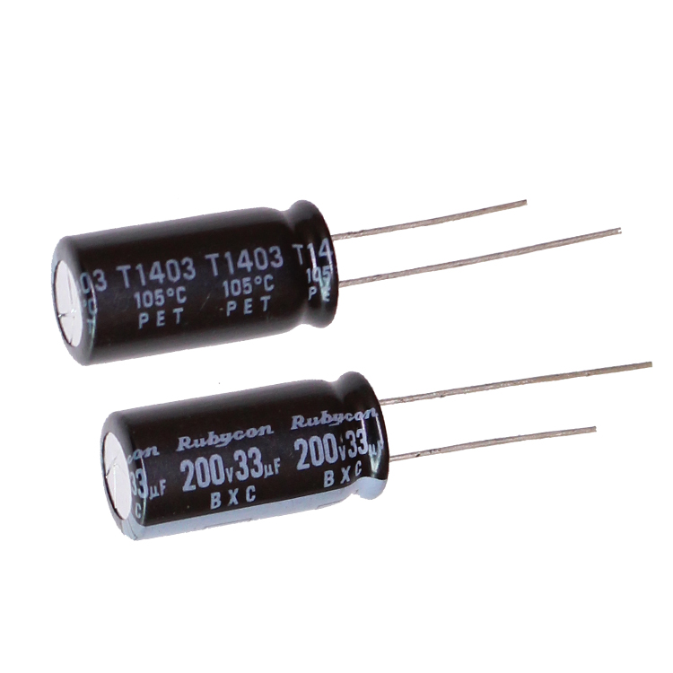 电解电容红宝石200v33uf
