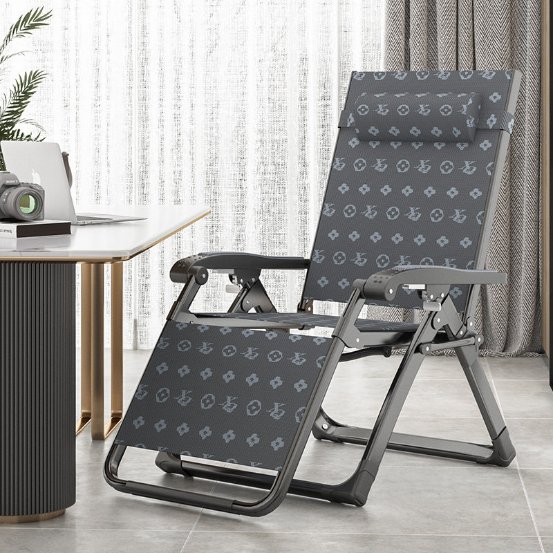 新款躺椅阳台家用休闲晒太阳办公室午休折叠午睡椅子懒人靠背靠椅