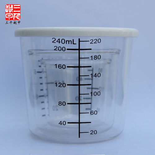 钓鱼量杯李承锋带刻度PC高品质